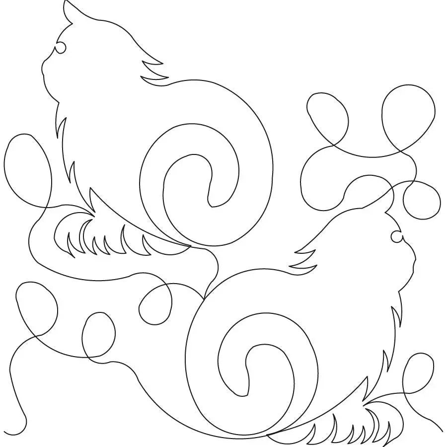 Queen Frisky E2E - Linda's Electric Quilters