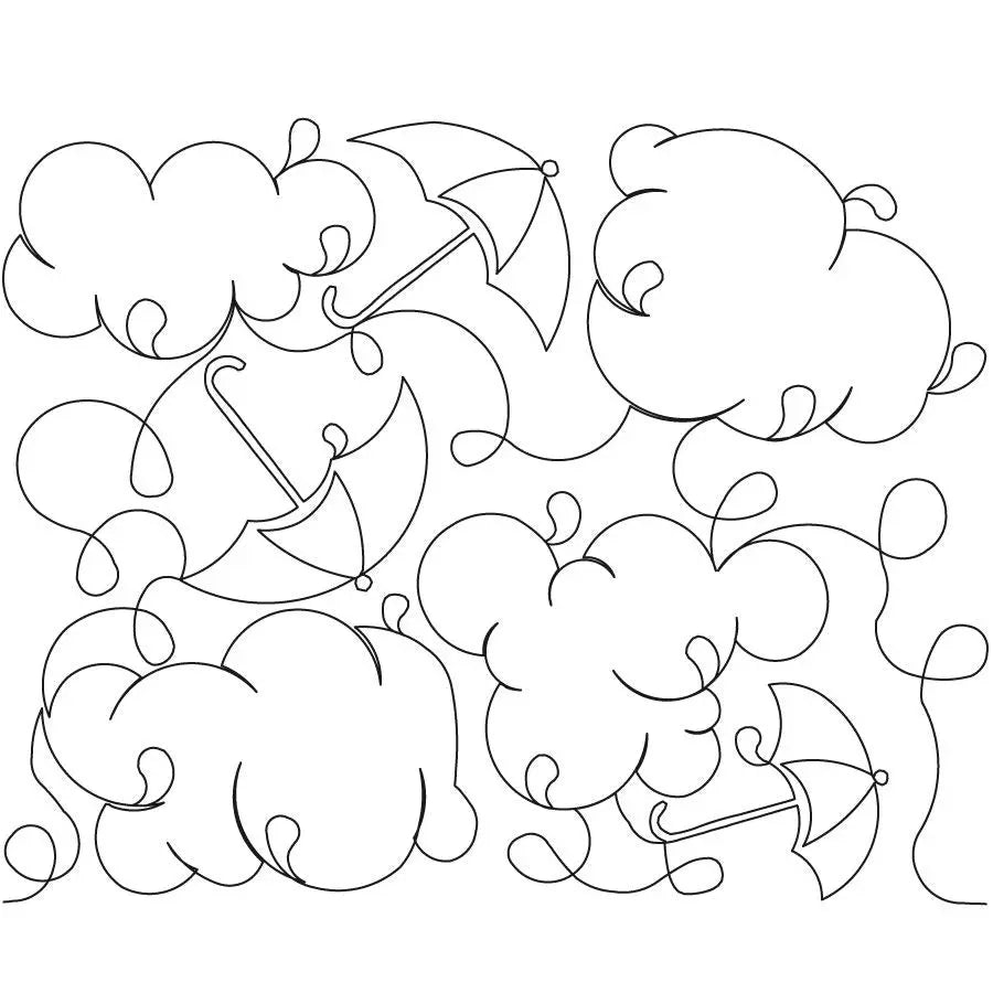 Rainy Day E2E - Linda's Electric Quilters