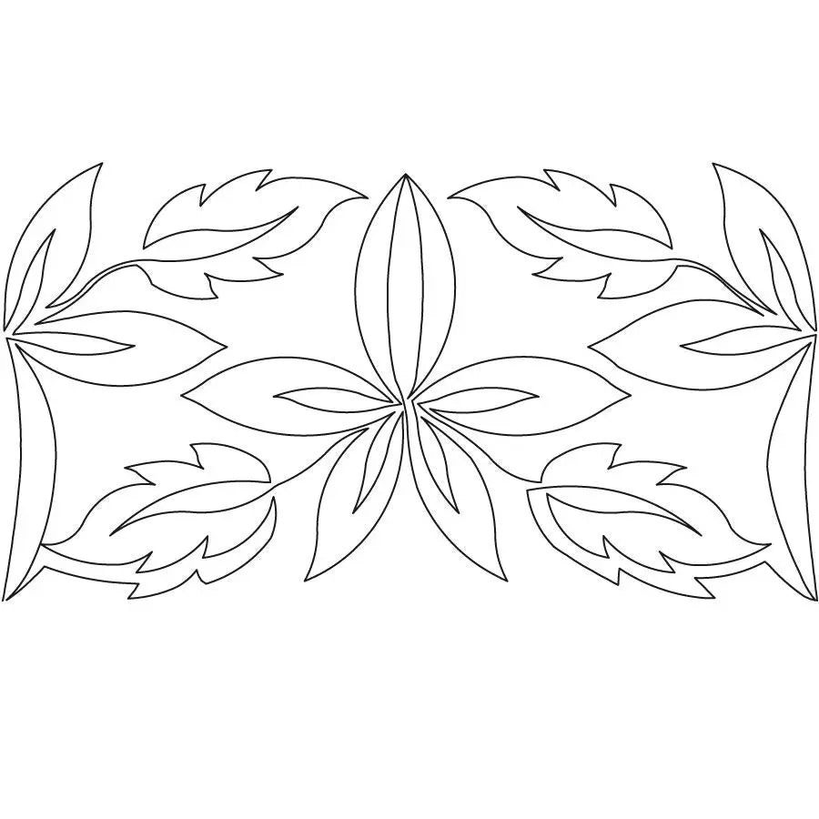 Star Flower Panto E2E - Linda's Electric Quilters