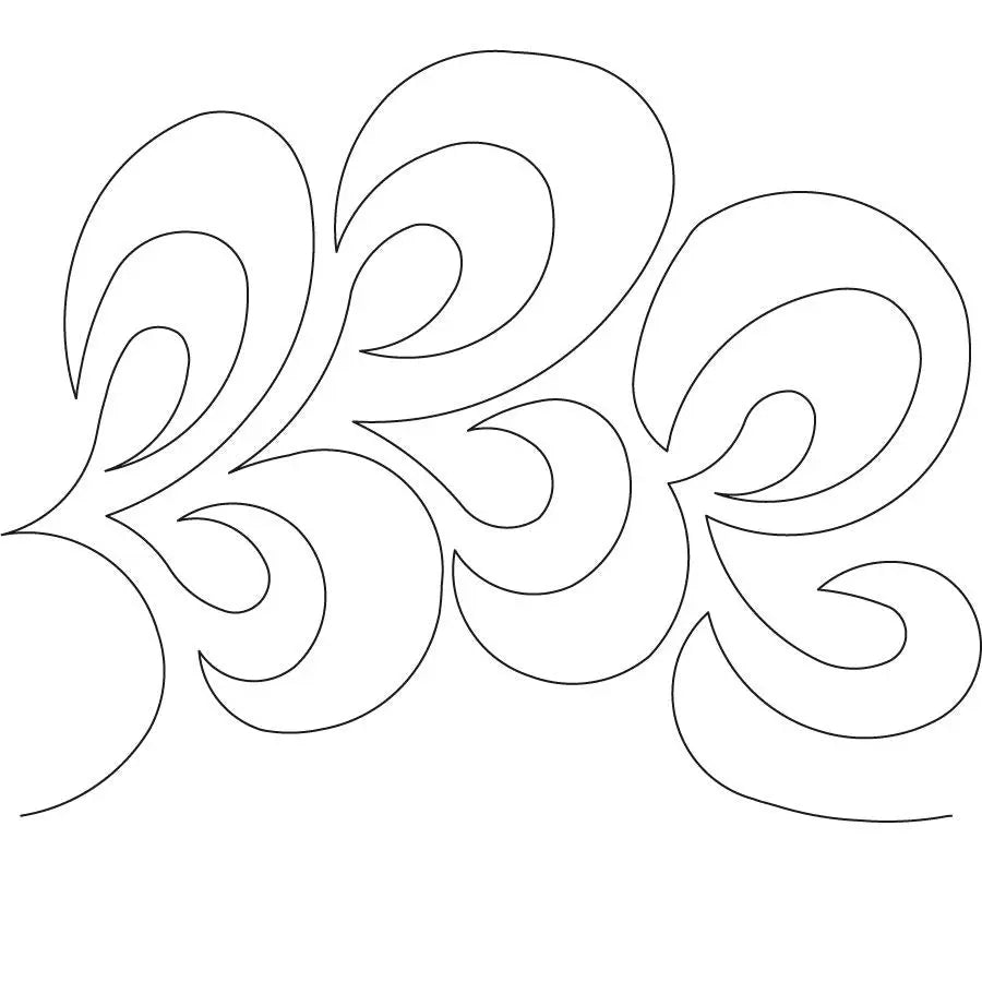 Teardrop Turvy E2E - Linda's Electric Quilters