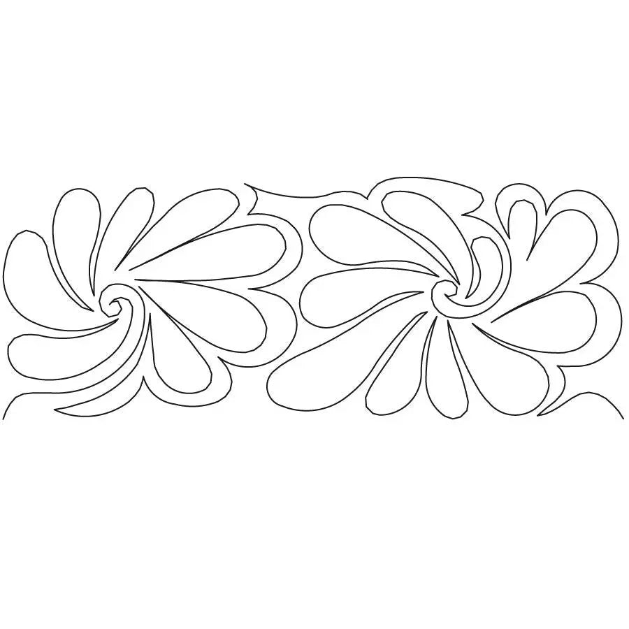 Ups a Daisy E2E - Linda's Electric Quilters