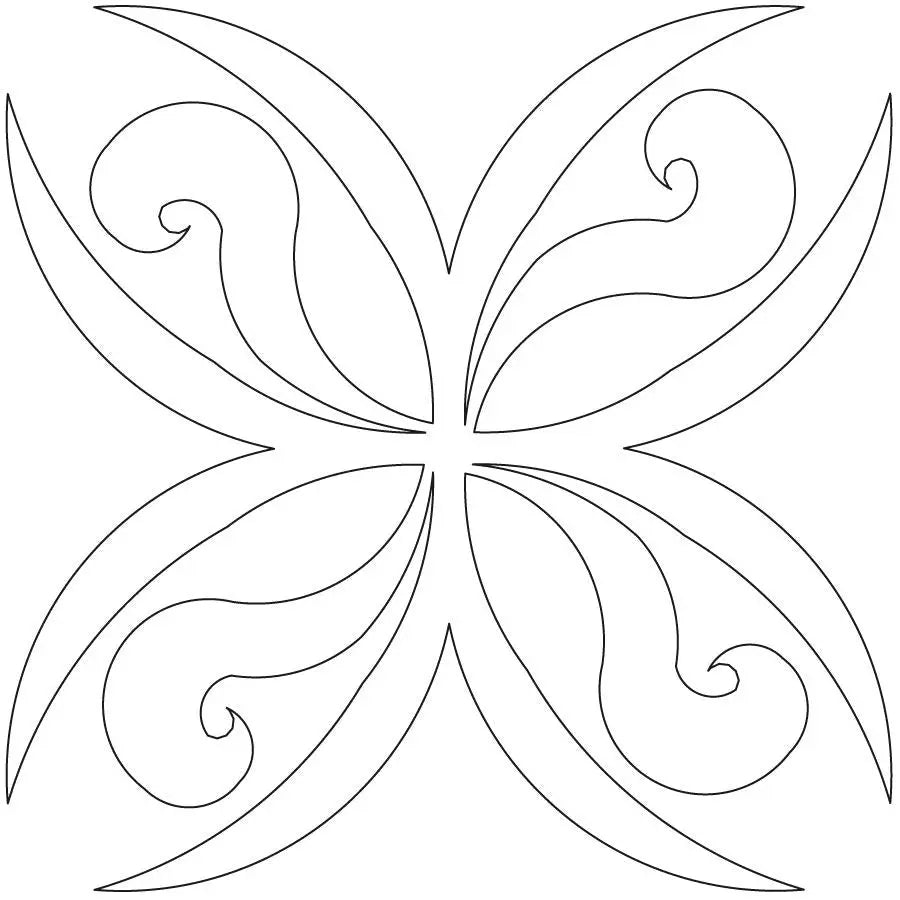 Bull Rushes 3 Block - Linda's Electric Quilters