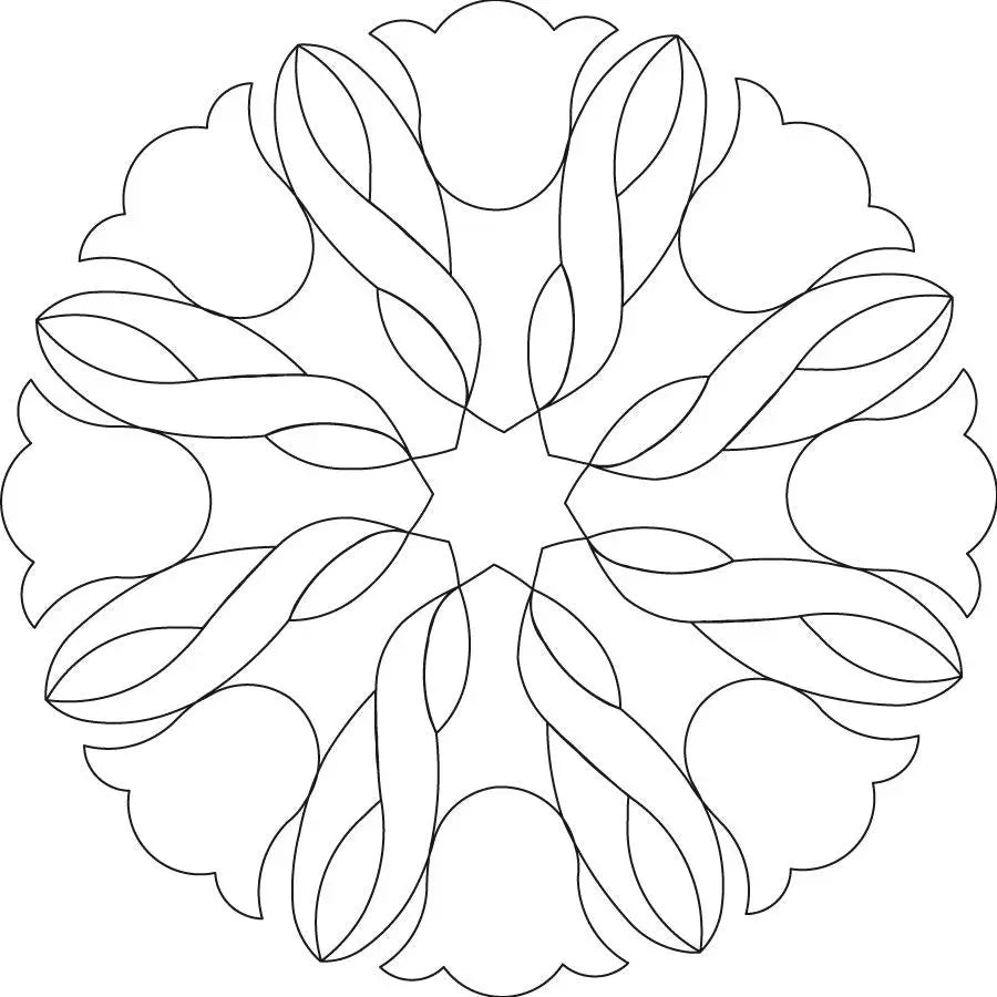 Circle of Friends Block - Linda's Electric Quilters