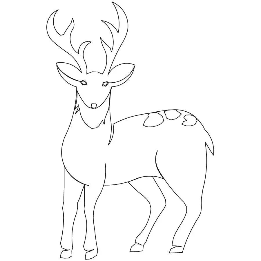 Deer Motif Block - Linda's Electric Quilters