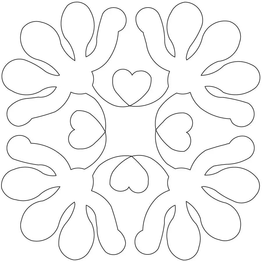 Desert Bouquet Block - Linda's Electric Quilters