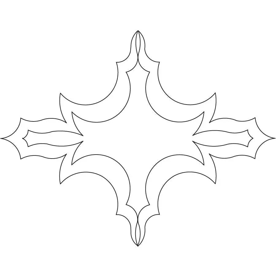 Diamond Filler 2 Block - Linda's Electric Quilters