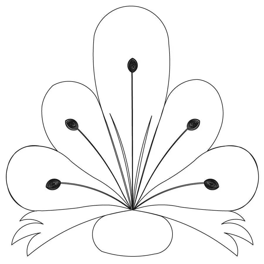 Dotted Fleather Medallion Block - Linda's Electric Quilters