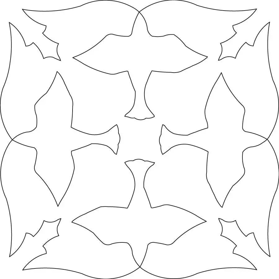 Doves of Hope Block - Linda's Electric Quilters