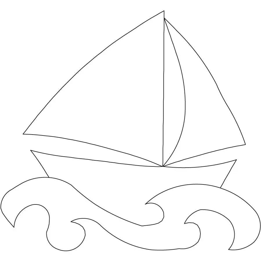 Dream Boat Block - Linda's Electric Quilters