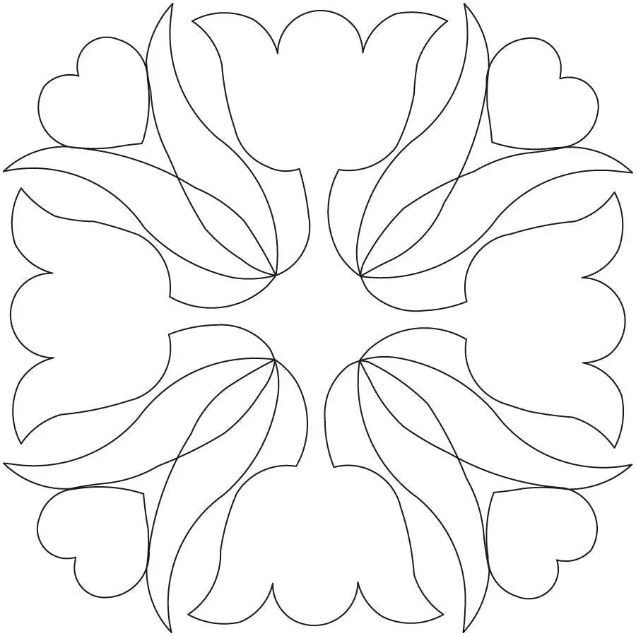 Dutch Romance Block - Linda's Electric Quilters