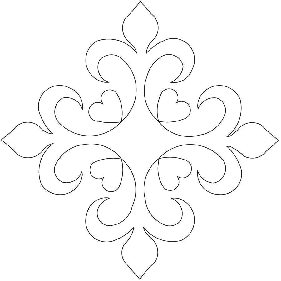 Elegant Block - Linda's Electric Quilters