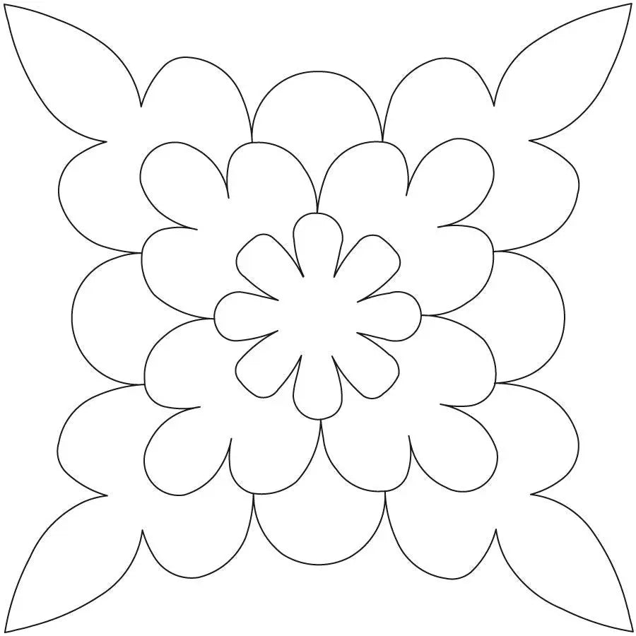 Ethel and Triman Block - Linda's Electric Quilters