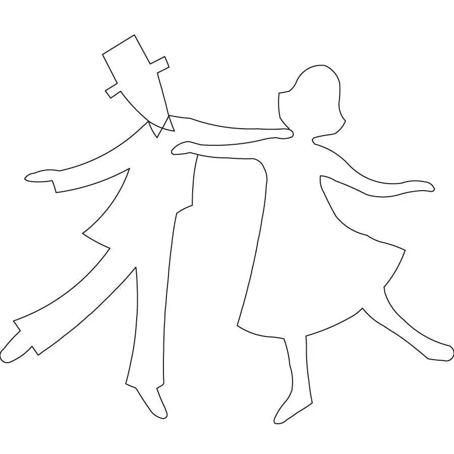 Fred and Ginger Block - Linda's Electric Quilters