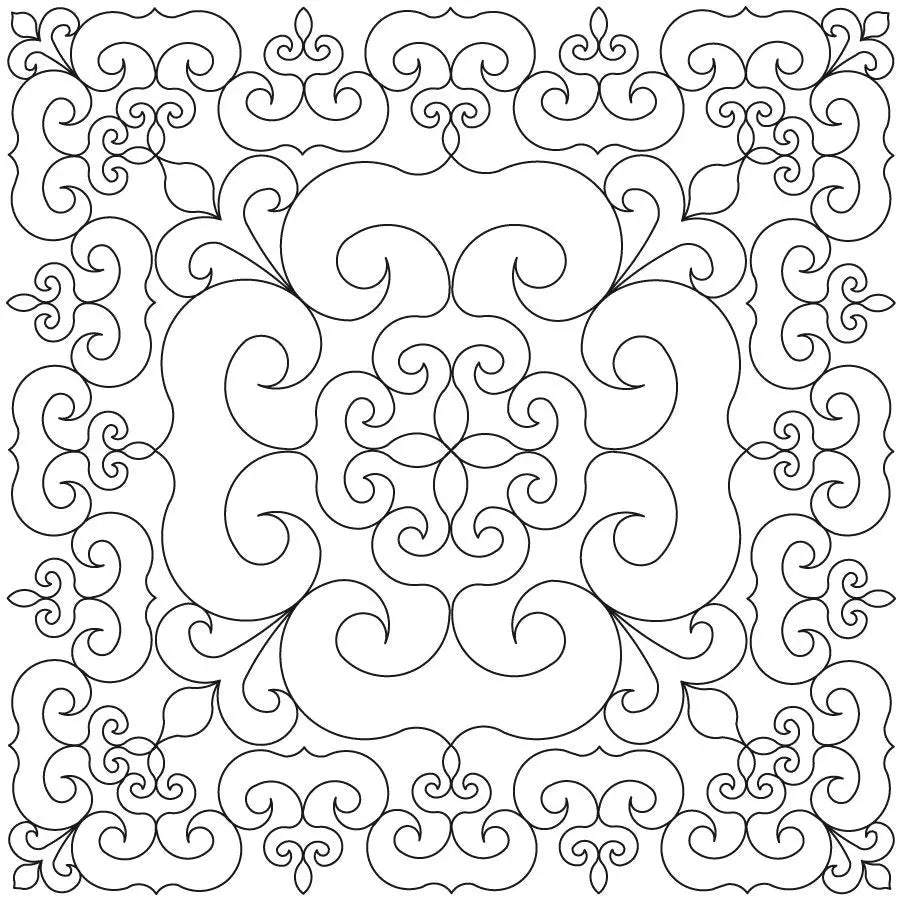 Garden 1 Block - Linda's Electric Quilters