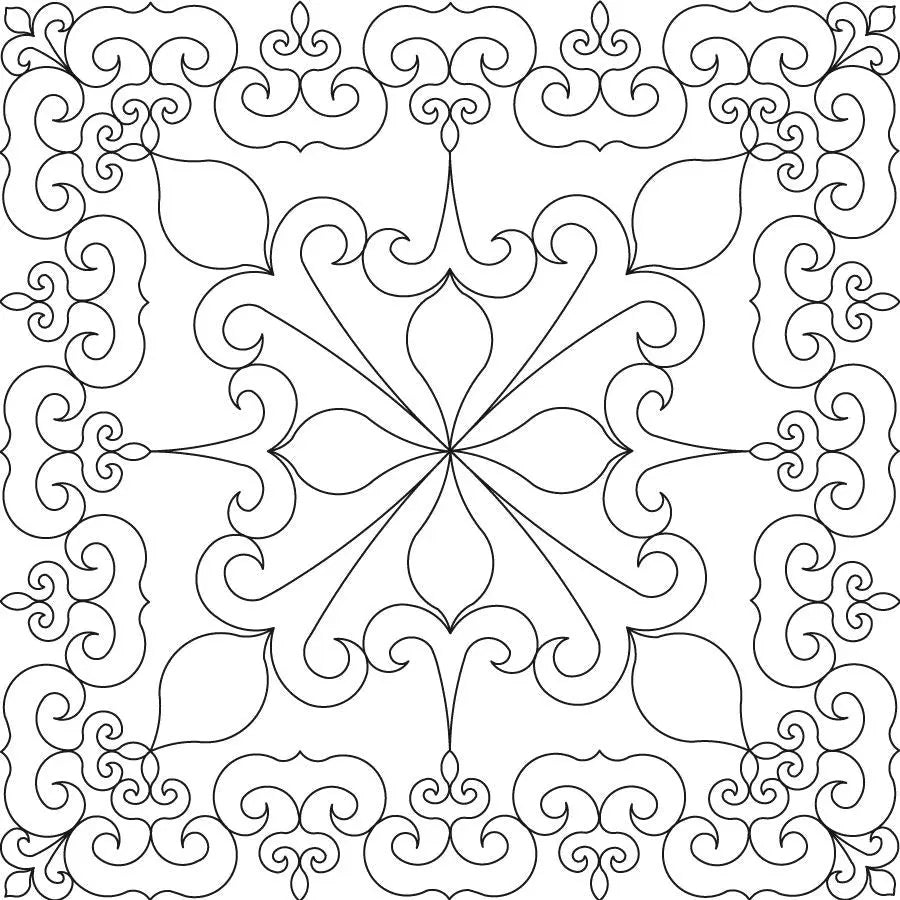 Garden 2 Block - Linda's Electric Quilters