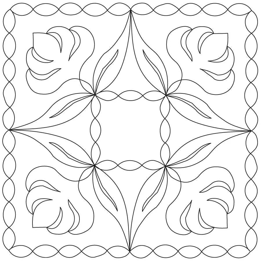 Golden Chains Block - Linda's Electric Quilters