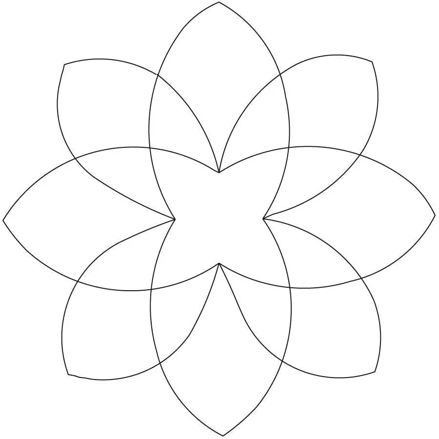 Grooms Plume Block - Linda's Electric Quilters