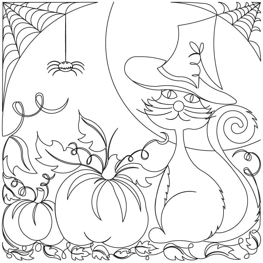 Halloween Block - Linda's Electric Quilters