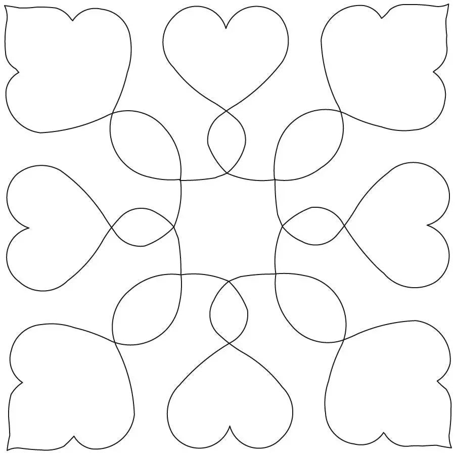 Leaves Entwined Block - Linda's Electric Quilters