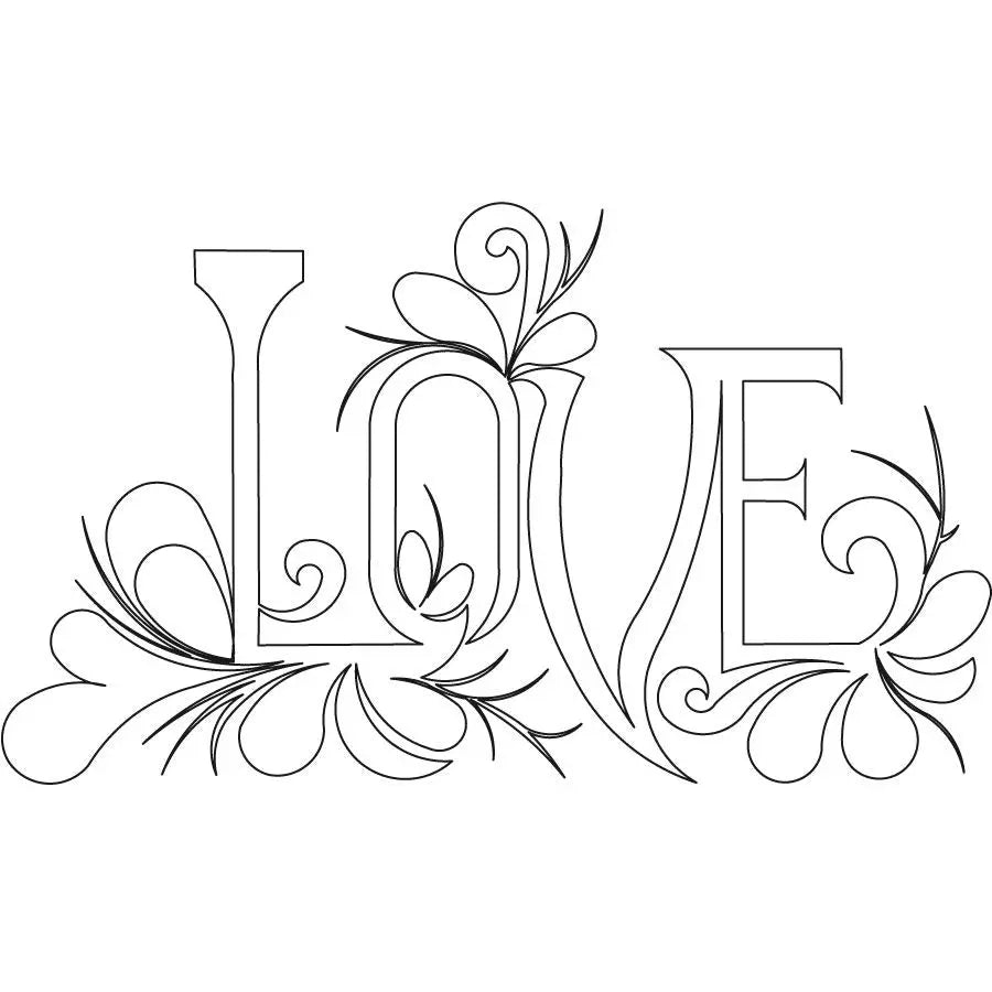 Love Block - Linda's Electric Quilters