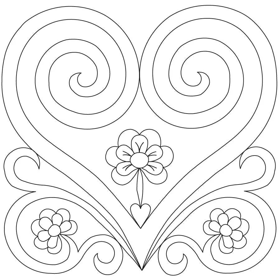 Love Sonnet Block - Linda's Electric Quilters