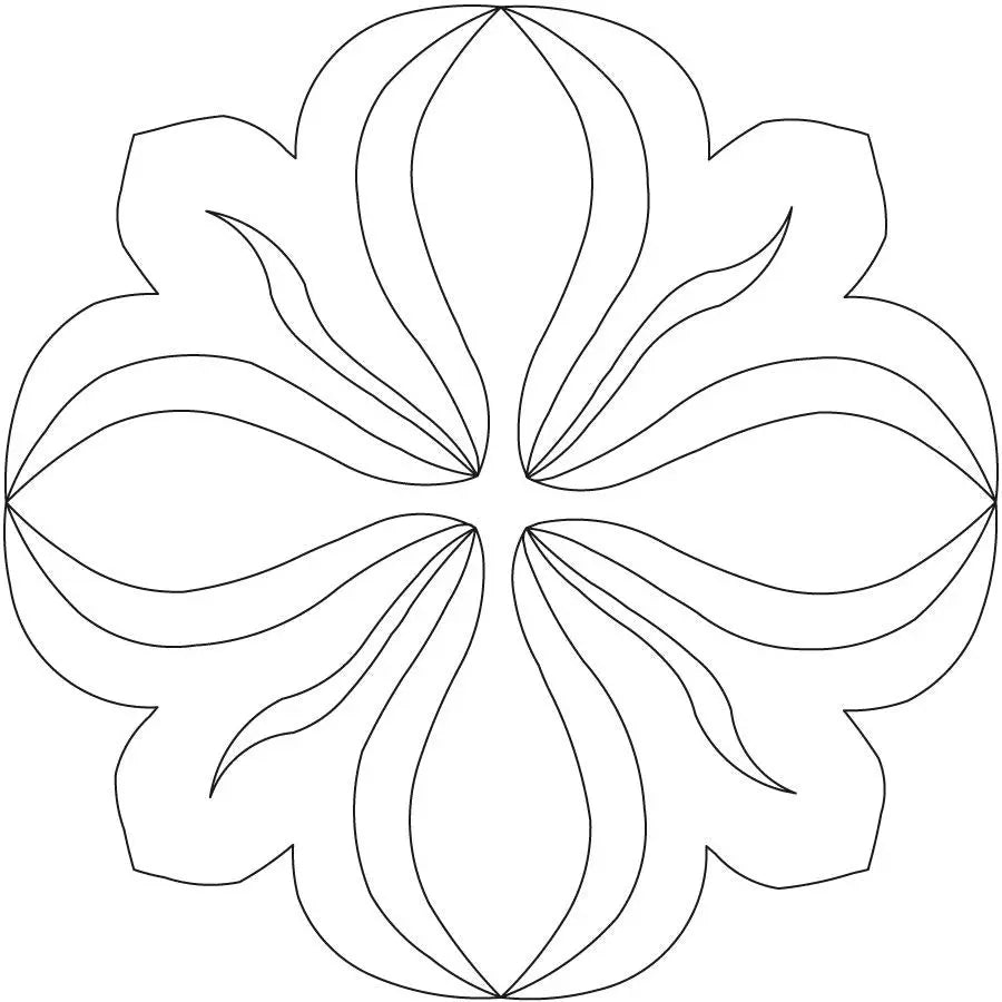 Lovely Lilly Block - Linda's Electric Quilters