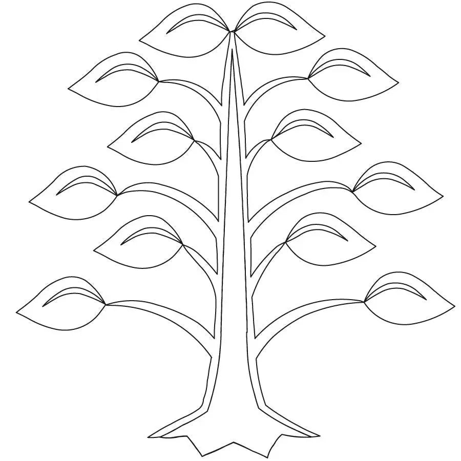 The Living Tree Block - Linda's Electric Quilters