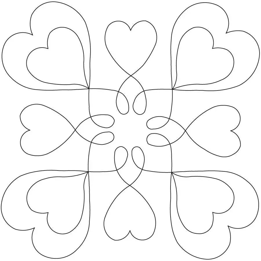 My Darling Valentine Block - Linda's Electric Quilters