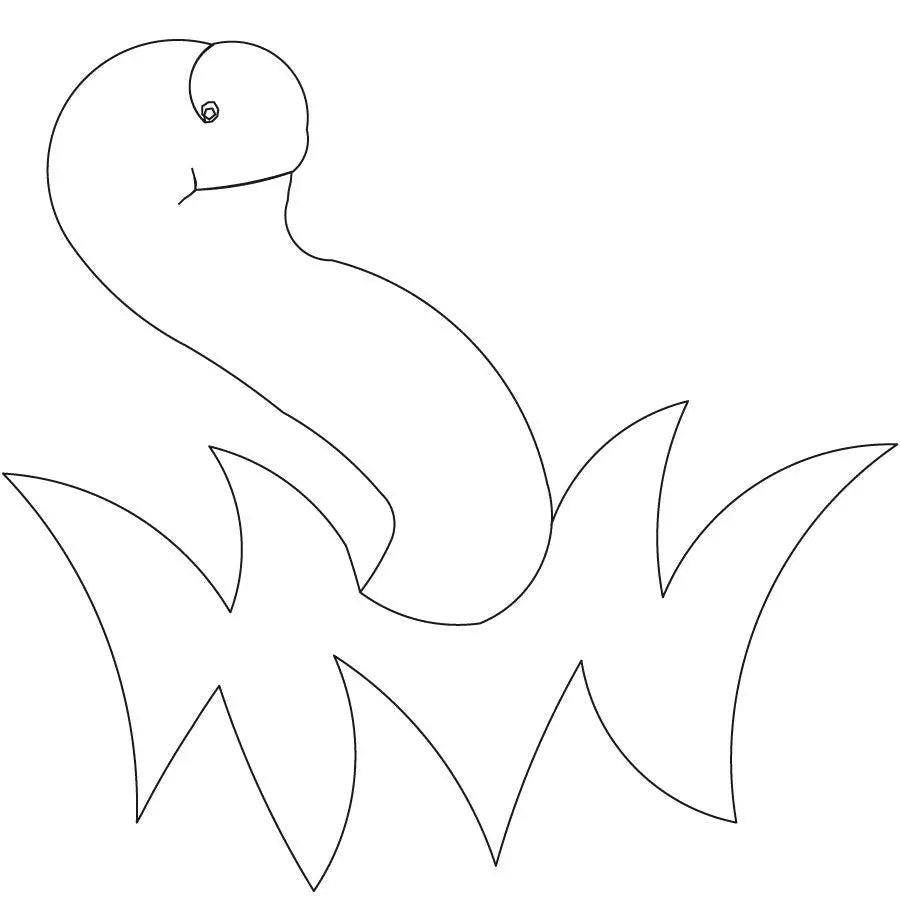 Neighbors Worm Block - Linda's Electric Quilters