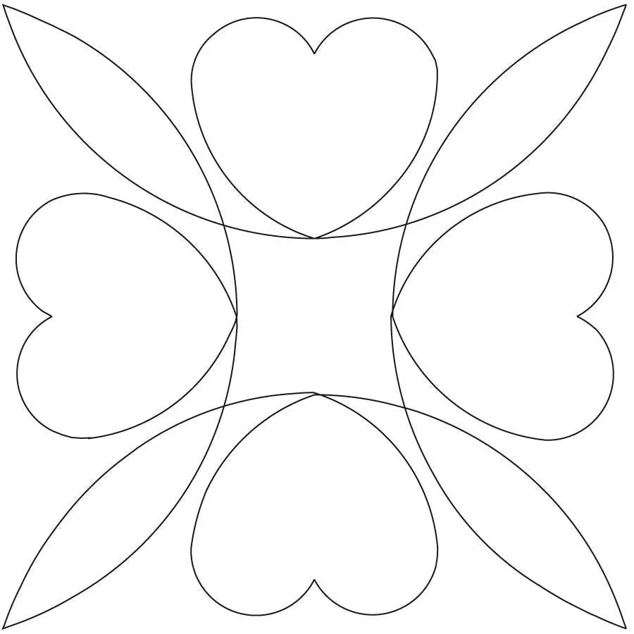 New Love Block - Linda's Electric Quilters