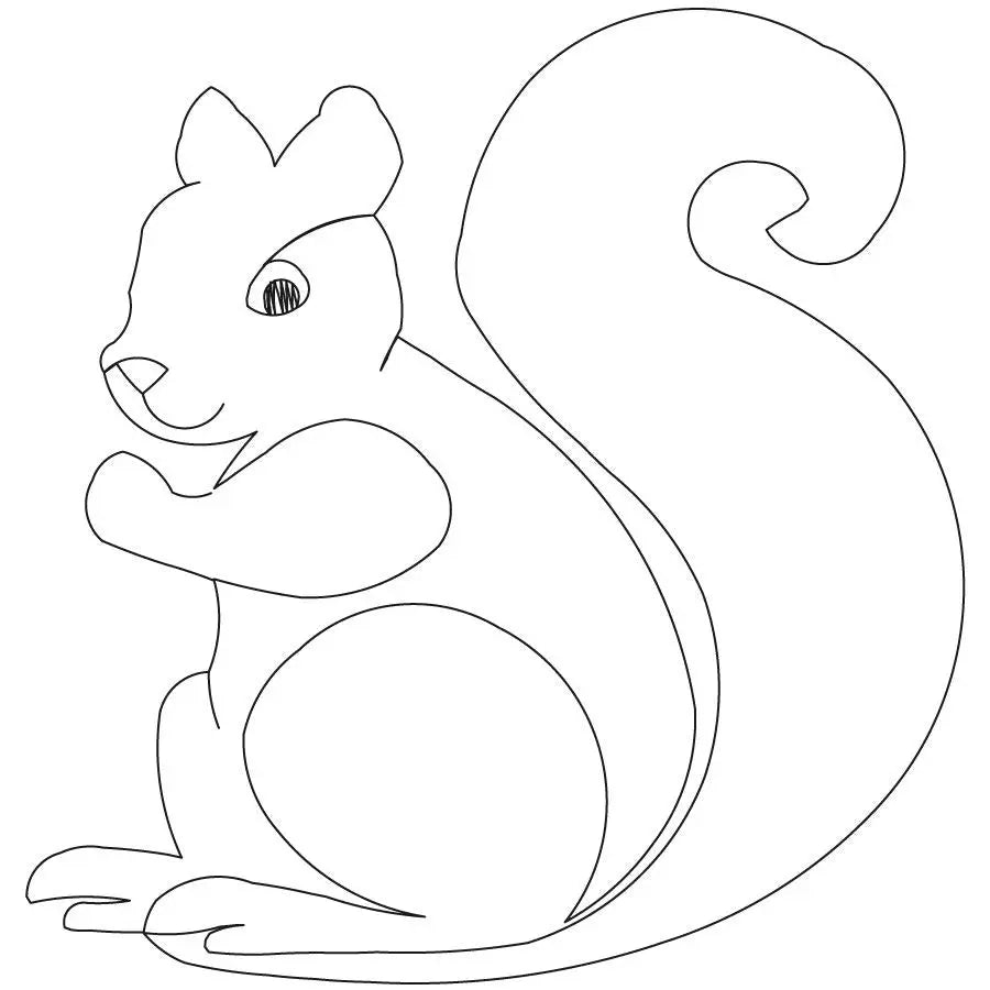 Super Squirrel Block - Linda's Electric Quilters