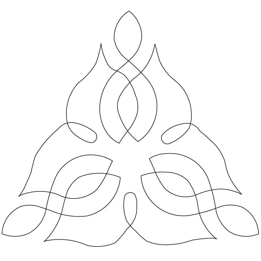 Triangle Treat Block - Linda's Electric Quilters