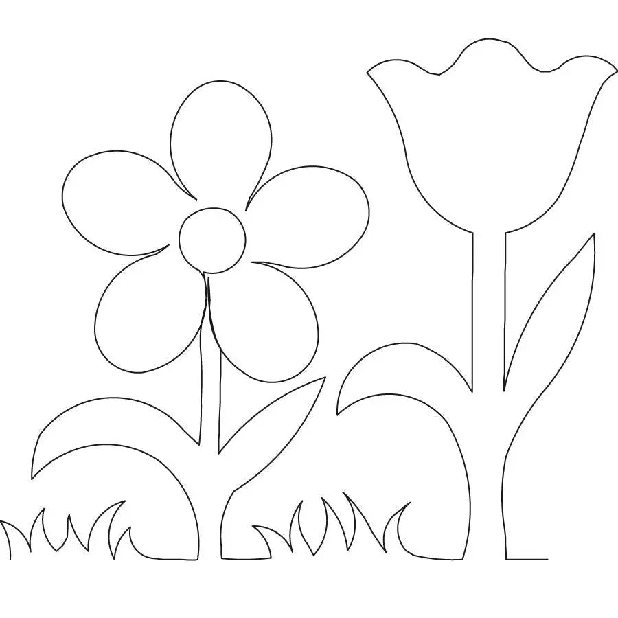 Daisy Flower 1 Border - Linda's Electric Quilters