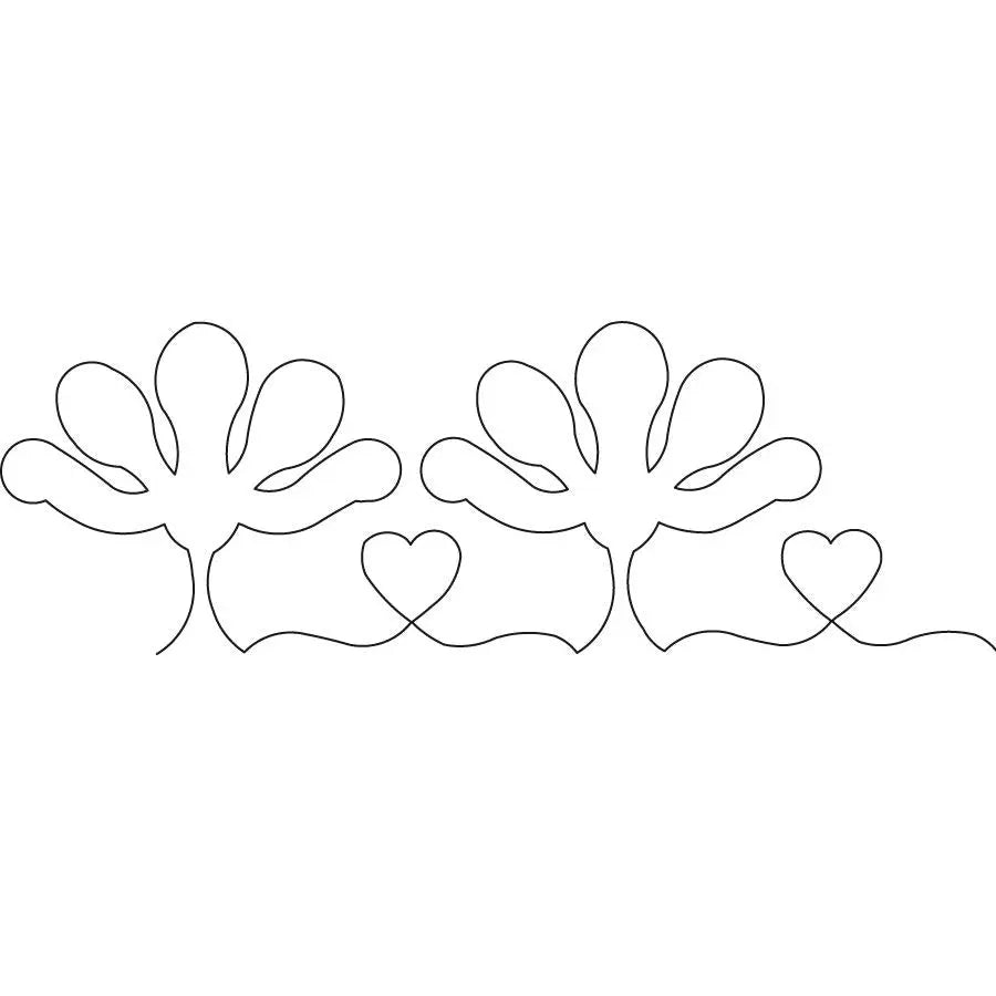 Desert Bouquet Border - Linda's Electric Quilters