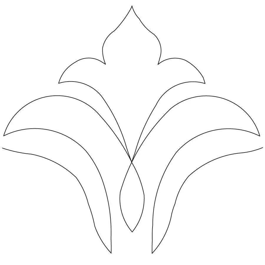 Formal Garden Border - Linda's Electric Quilters