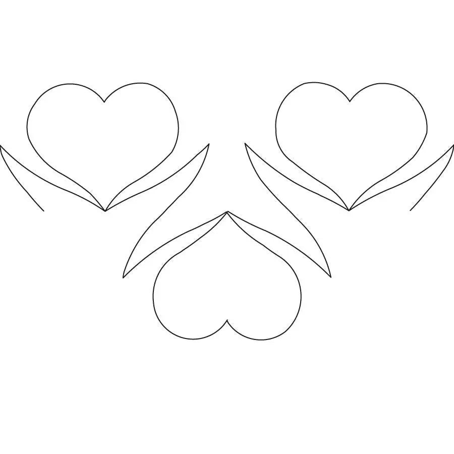 Hearts in Bloom Border - Linda's Electric Quilters