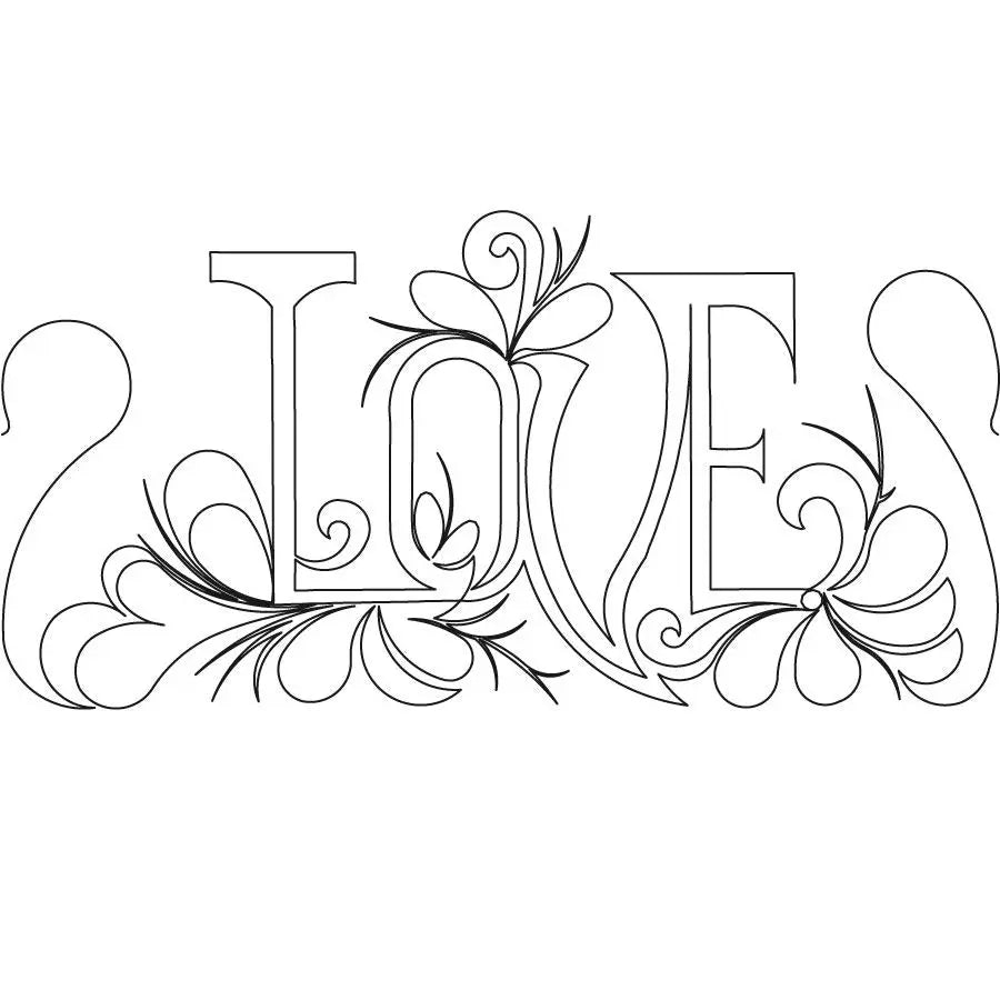 Love Border - Linda's Electric Quilters