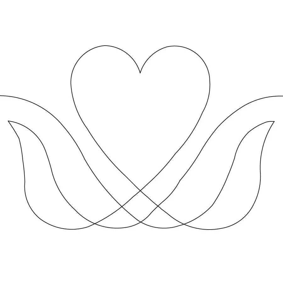 Love in Bloom Border - Linda's Electric Quilters