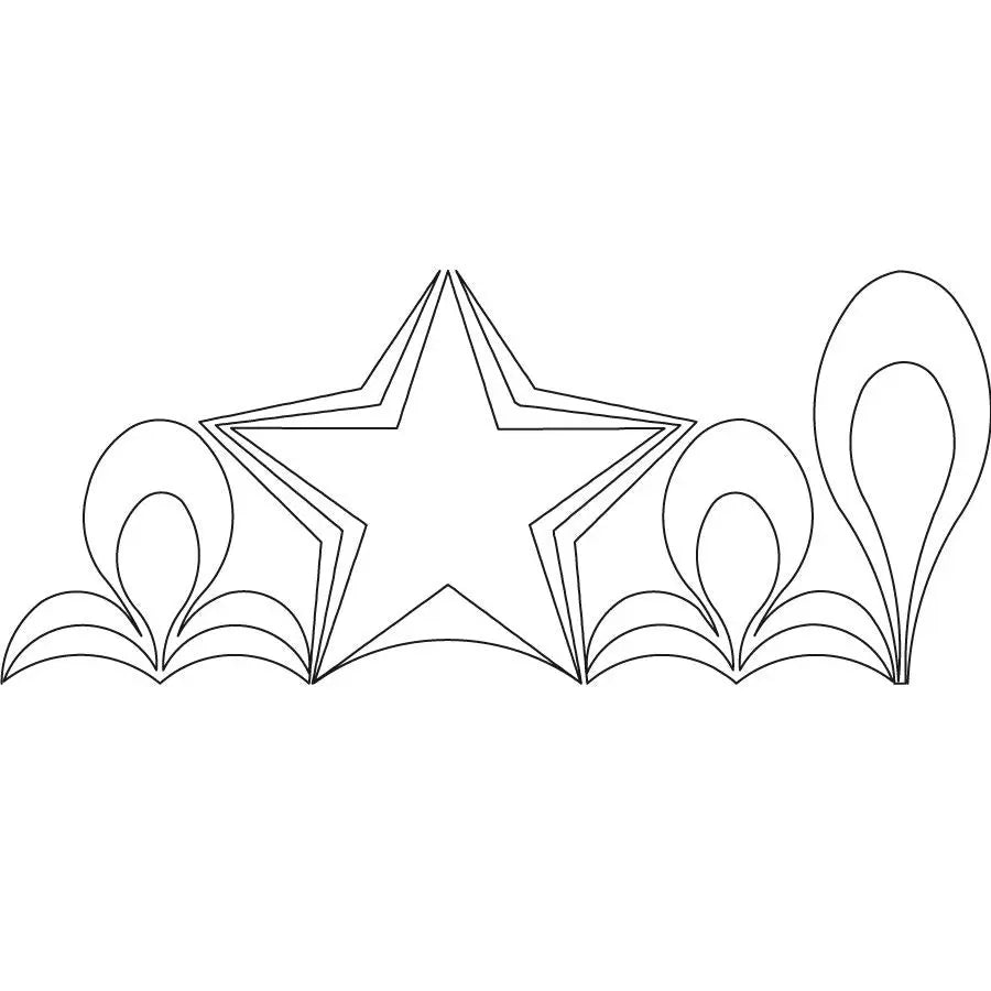 Star Border - Linda's Electric Quilters