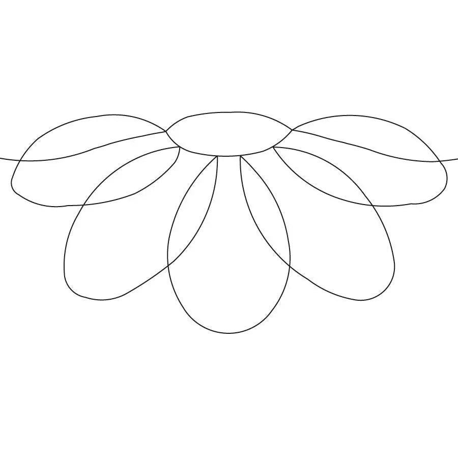 Sunny Flowers Border - Linda's Electric Quilters