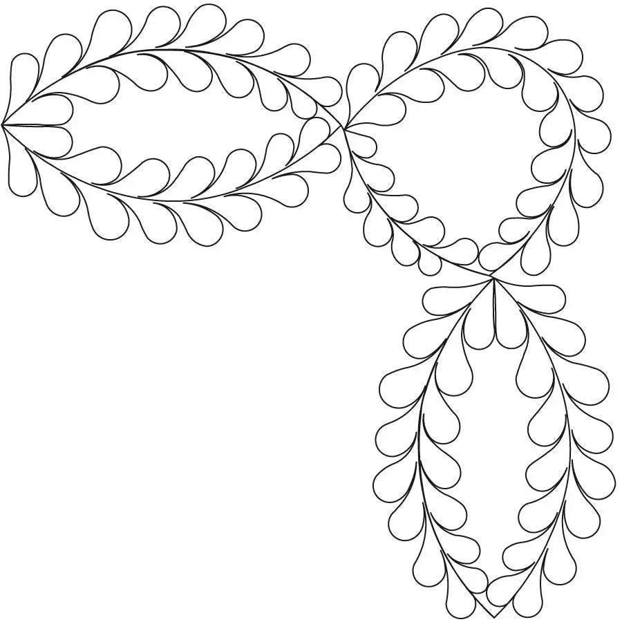 Emily's Laurel Together Corner - Linda's Electric Quilters