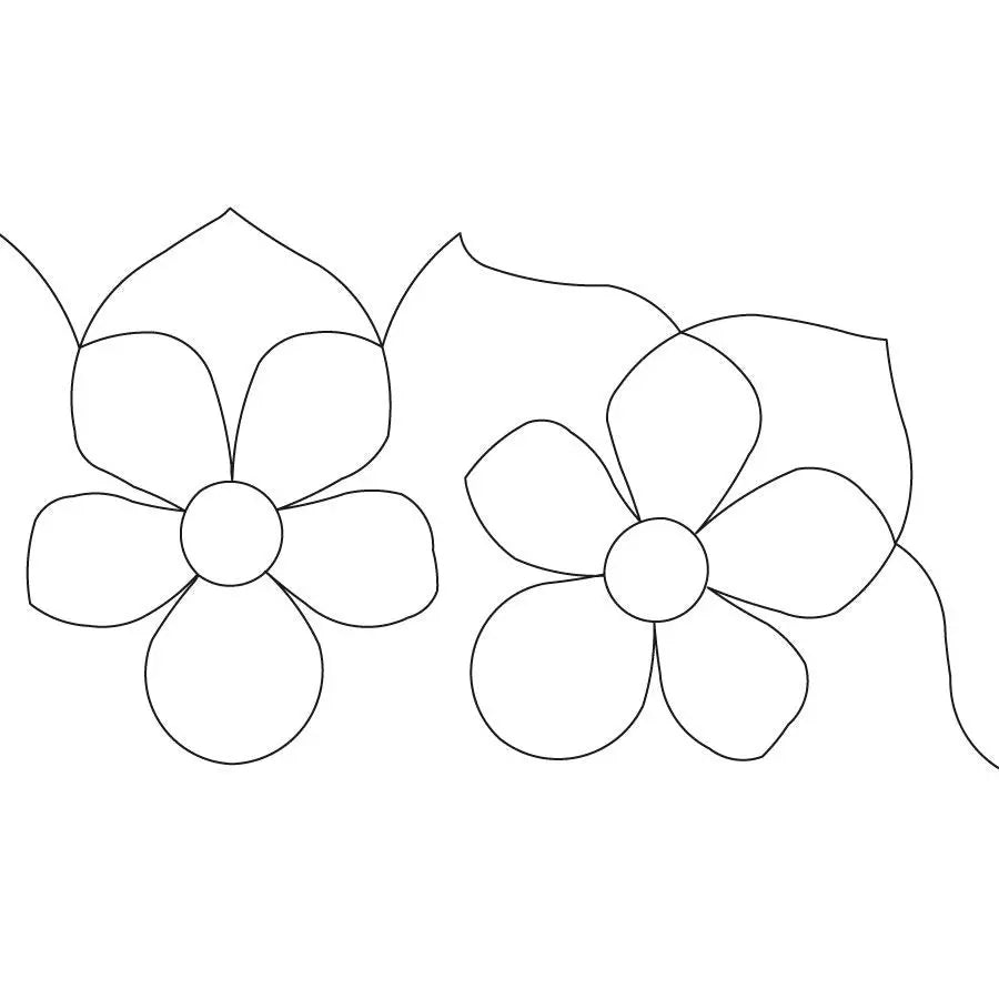 Lavender Blues Motif Corner - Linda's Electric Quilters