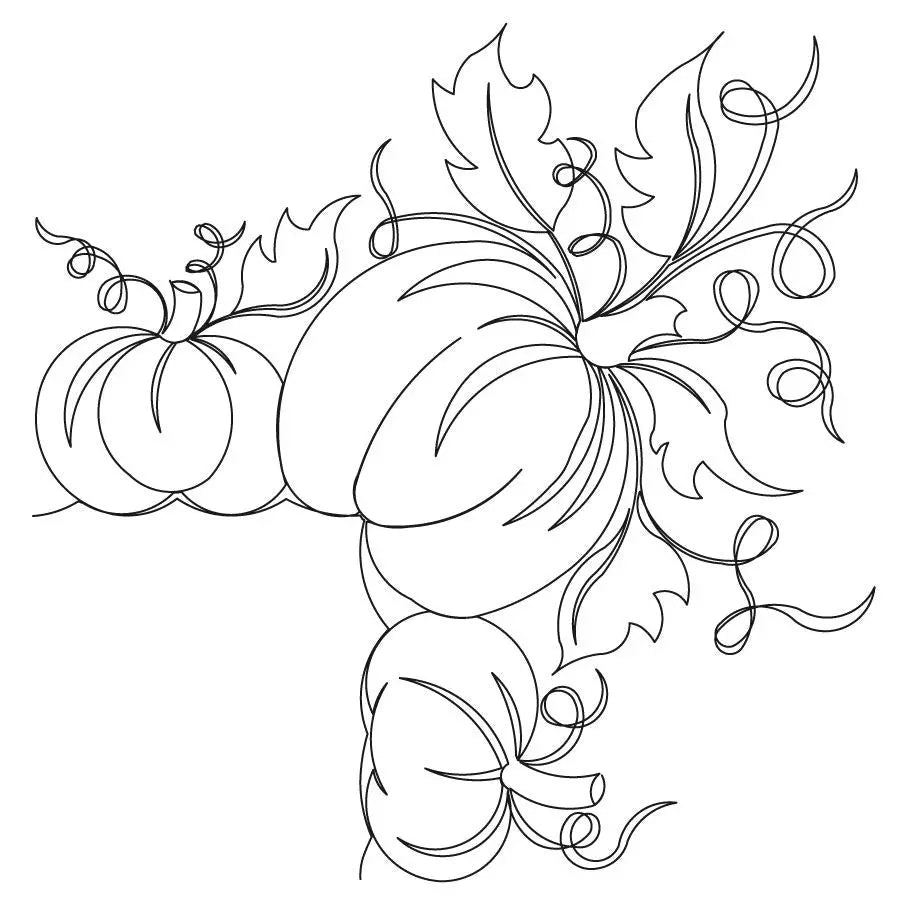 Pumpkin Corner - Linda's Electric Quilters