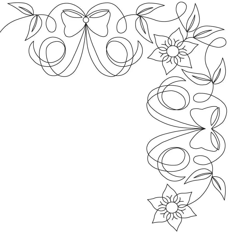 Spring Gathering Combined Corner - Linda's Electric Quilters