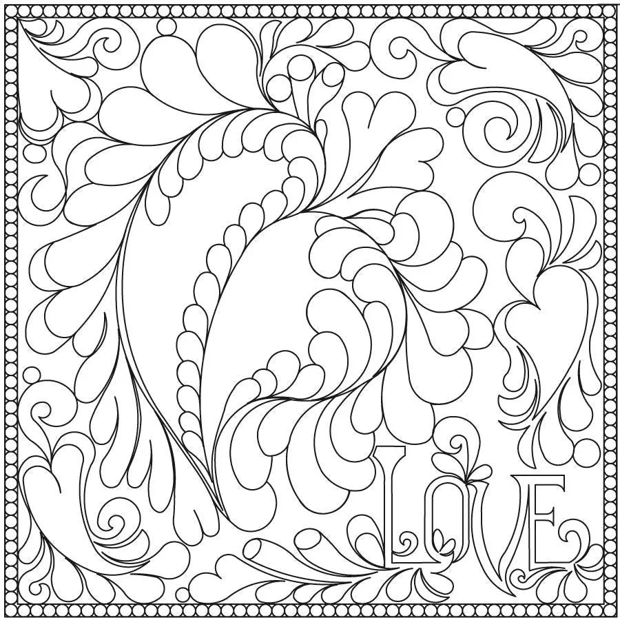 Simple Valentine Placemat - Linda's Electric Quilters