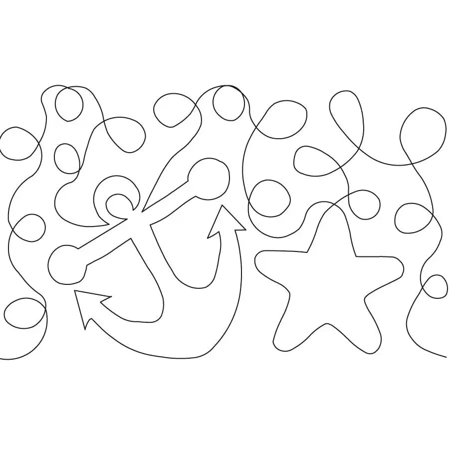 Anchors Aweigh Digital E2E - Linda's Electric Quilters