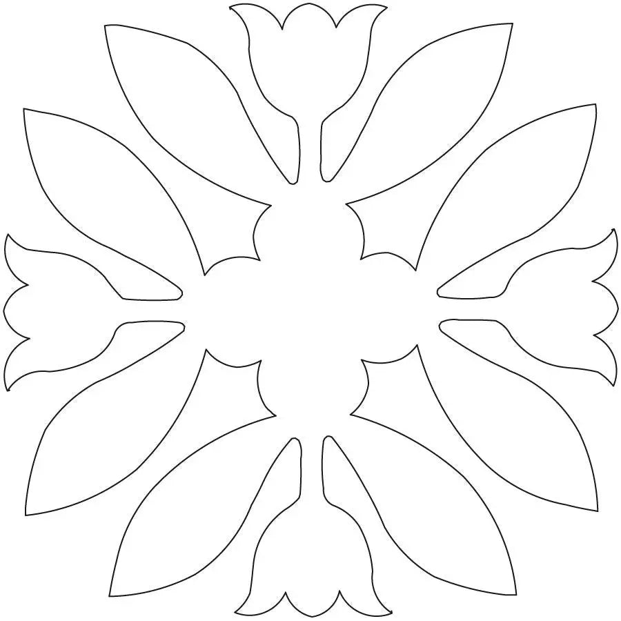 Welcome Sweet Springtime Block - Linda's Electric Quilters