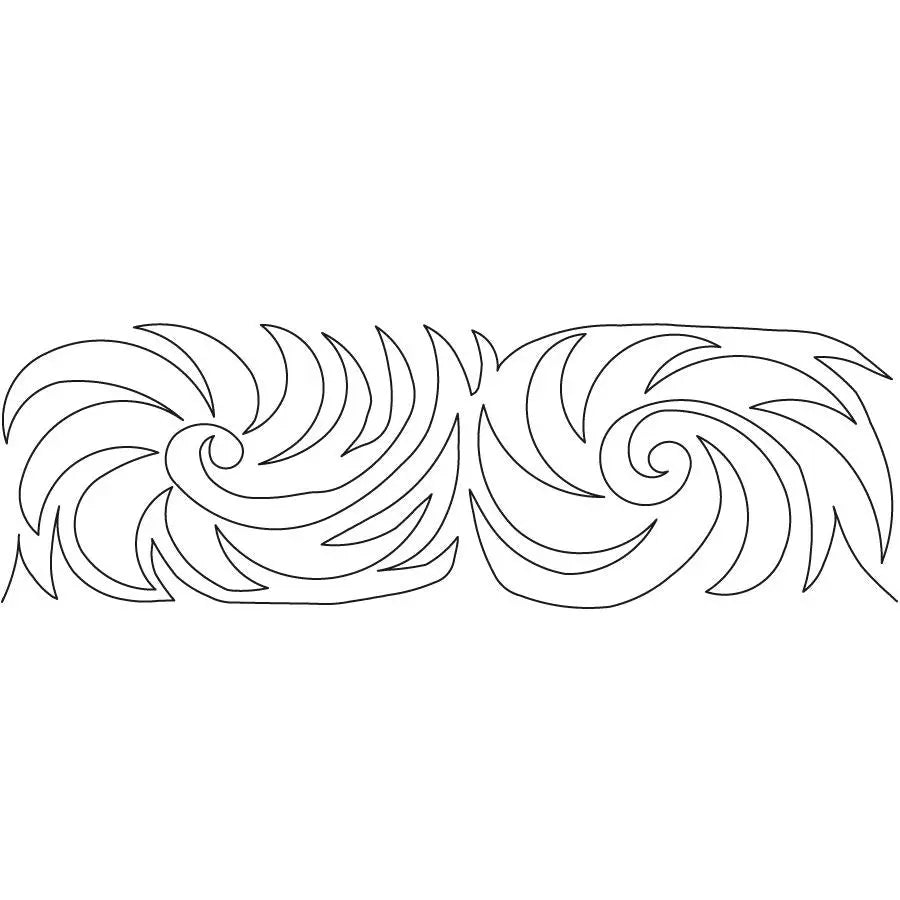 Fern Spin Digital E2E - Linda's Electric Quilters