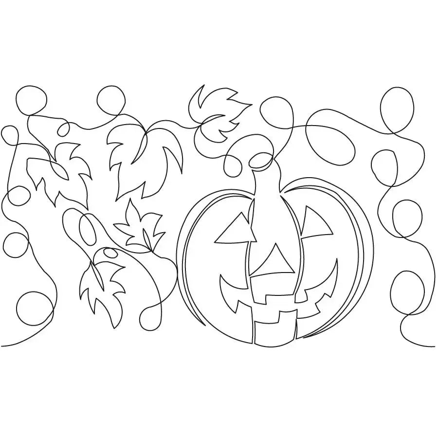 Jack 'O Punkin E2E - Linda's Electric Quilters