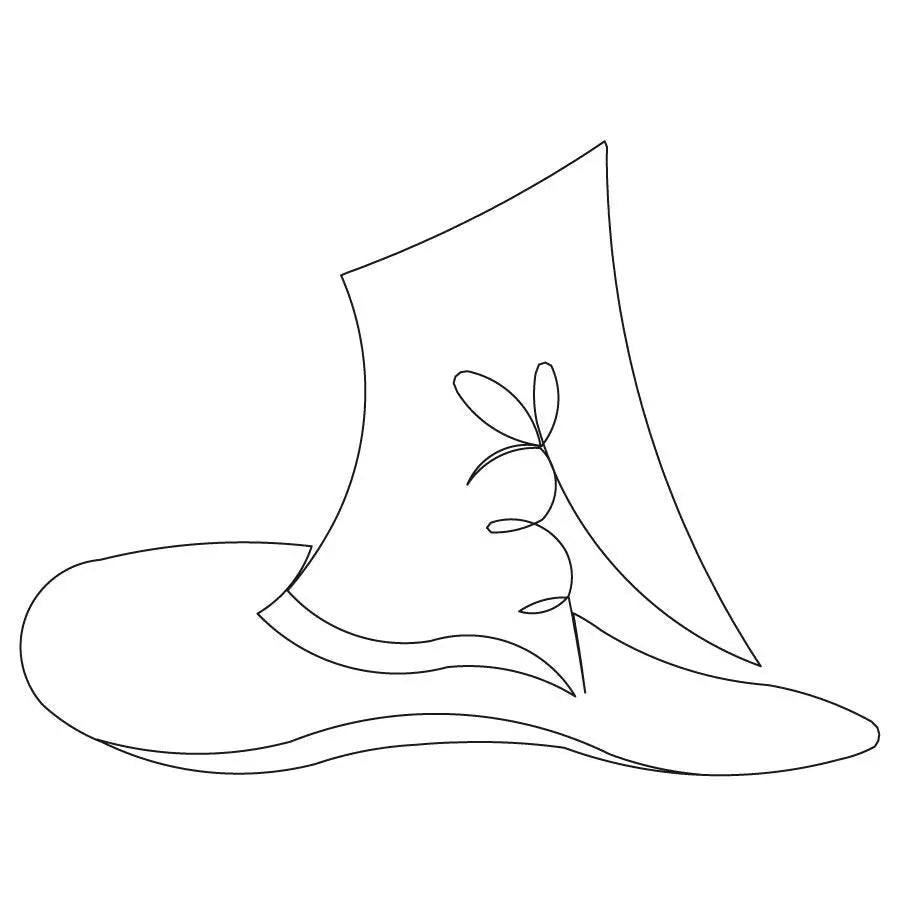 Witch Hat Block - Linda's Electric Quilters